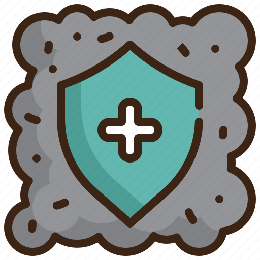Protect, shield, smog, dust, pollution icon - Download on Iconfinder