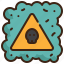 skull, danger, warning, pollution, dust 