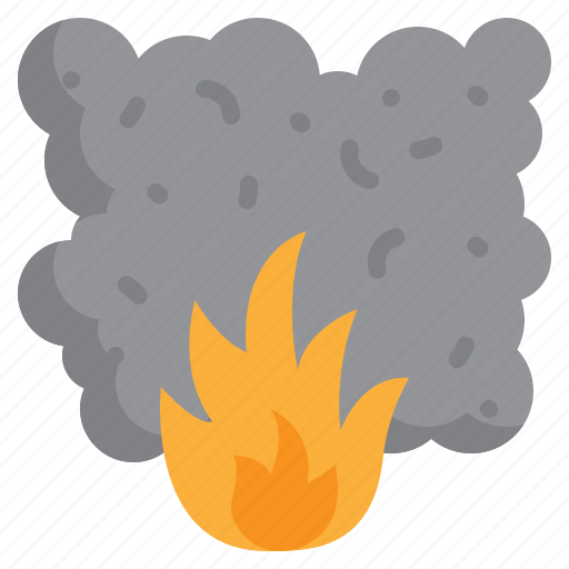 Fire, dust, smog, ait, pollution icon - Download on Iconfinder