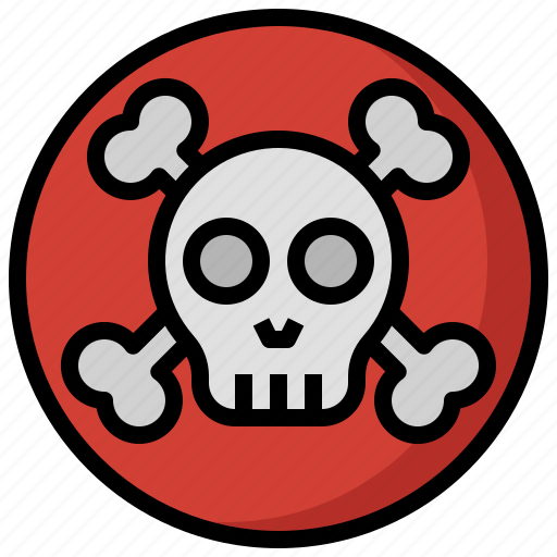 Danger, toxic, biohazard, warning, signaling icon - Download on Iconfinder