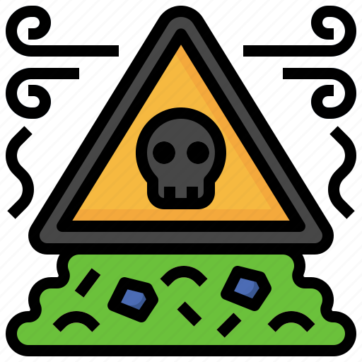 Warning, toxic, chemical, death, dangerous icon - Download on Iconfinder