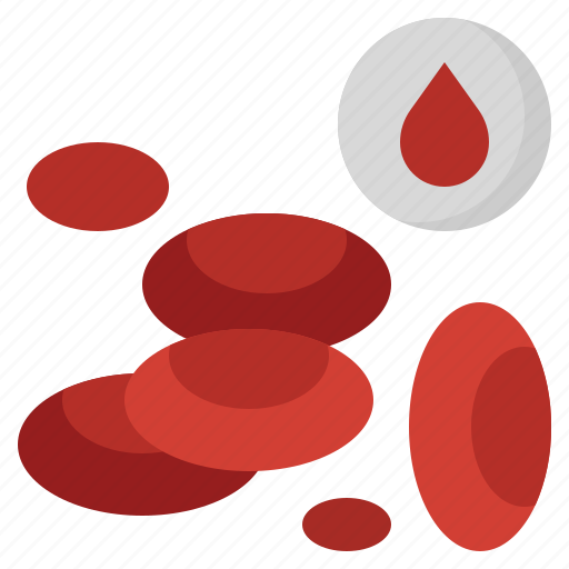 Erythrocytes, blood, cells, healthcare, medical, microscopic, composition icon - Download on Iconfinder