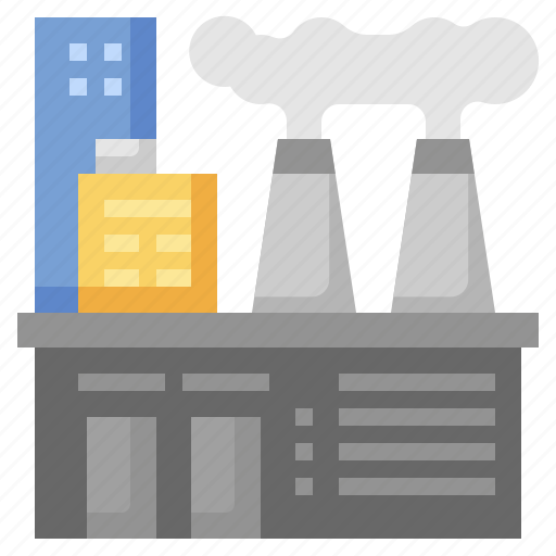 Industrial, air, pollution, smoke, toxic, industry, poison icon - Download on Iconfinder