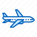 aircraft, airplane, flight, jet, plane