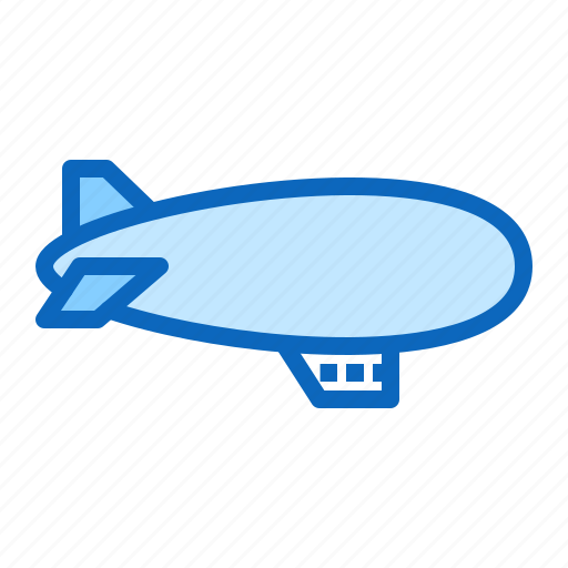 Airship, blimp, dirigible icon - Download on Iconfinder