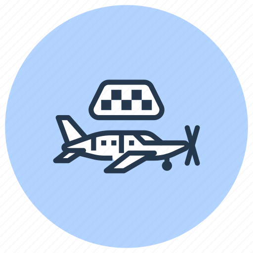 Air, aircraft, airplane, jet, plane, taxi icon - Download on Iconfinder