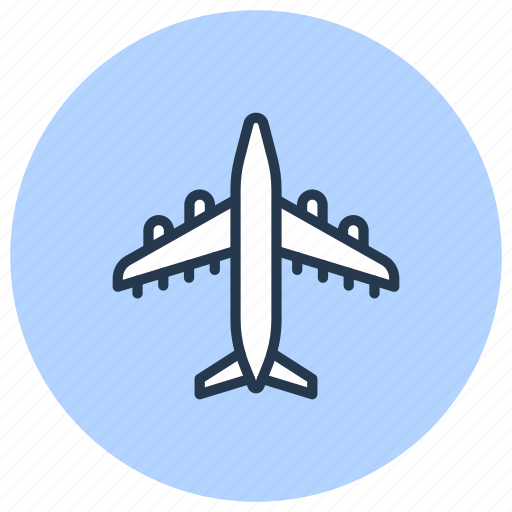 Aircraft, airplane, flight, jet, plane icon