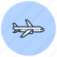 aircraft, airplane, flight, jet, plane 