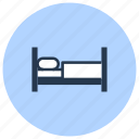 bed, hotel, sleep 