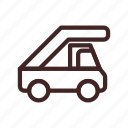 delivery, stair, transport, transportation, truck, vehicle