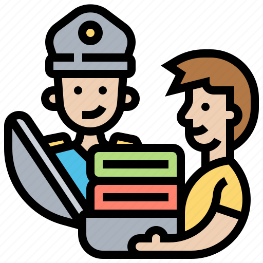 Airport, checkpoint, guard, safety, security icon - Download on Iconfinder