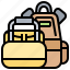 backpack, luggage, suitcase, tourism, travel 