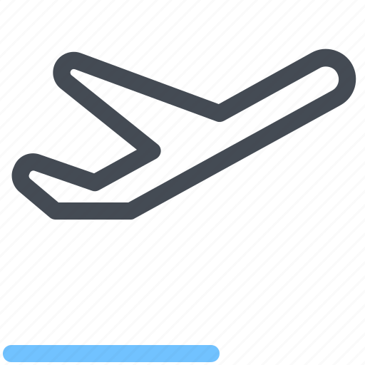 Airplane, departure, flight, off, plane, take icon - Download on Iconfinder