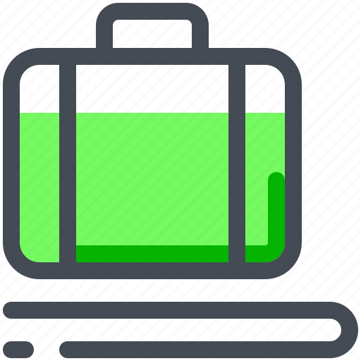 Airport, arrow, baggage, direction, luggage, move icon - Download on Iconfinder