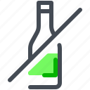 bottle, drink, no, prohibited