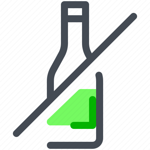 Bottle, drink, no, prohibited icon - Download on Iconfinder