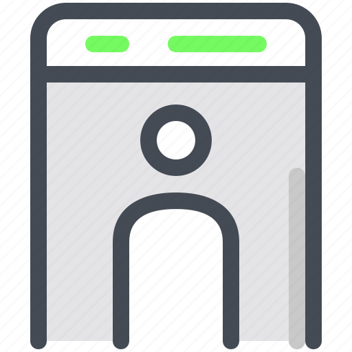 Detector, metal, scanner, xray icon - Download on Iconfinder