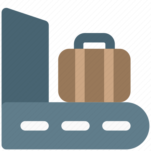 Baggage, scan, luggage, security, conveyer icon - Download on Iconfinder