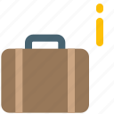 briefcase, information, airport, security, protocol 