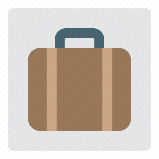 Baggage, travel, airport, handle, suitcase icon - Download on Iconfinder