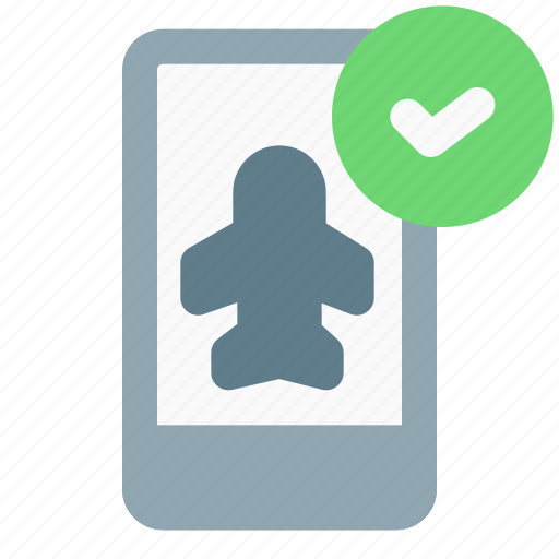 Flight, information, tick mark, status, support icon - Download on Iconfinder