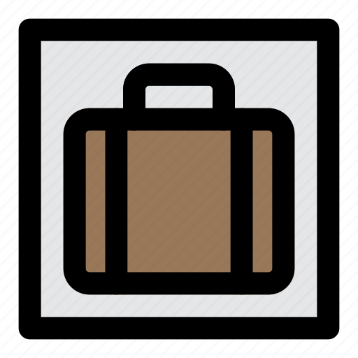 Baggage, travel, briefcase, vacation, airport icon - Download on Iconfinder