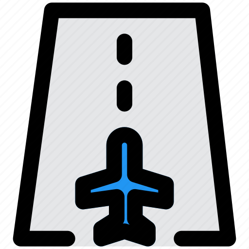 Airstrip, airplane, runway, arrival, departed icon - Download on Iconfinder