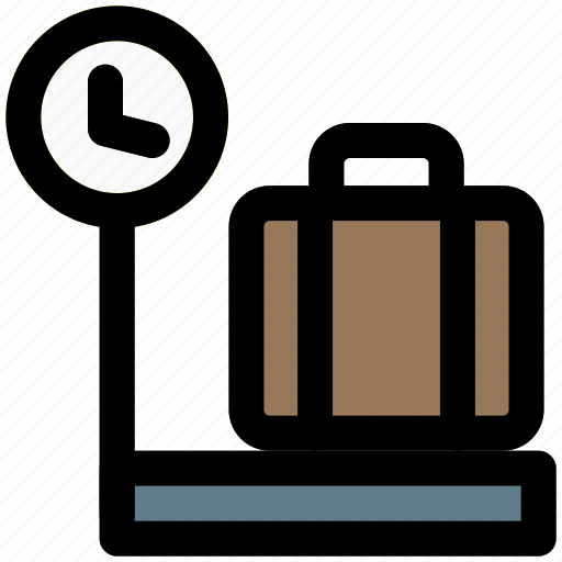 Baggage, weight, gauge, luggage, measure icon - Download on Iconfinder