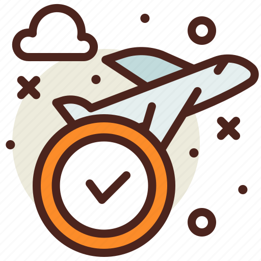 Airplane, flight, time, travel icon - Download on Iconfinder