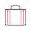 airport, bag, briefcase 