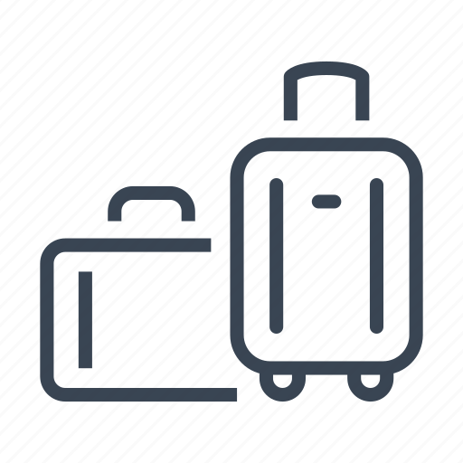 Luggage, baggage, suitcase icon - Download on Iconfinder