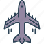 plane, flight, aircraft, airline, aviation, airplane, aeroplane 