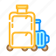 suitcase, traveler, baggage, airport, electronic, equipment 