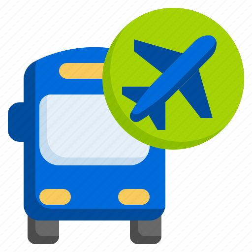 Airport, shuttle, logistics, airline, transportation icon - Download on Iconfinder