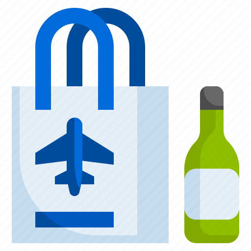 Duty, free, commerce, and, shopping, store, bag icon - Download on Iconfinder