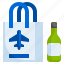 duty, free, commerce, and, shopping, store, bag, shopper 