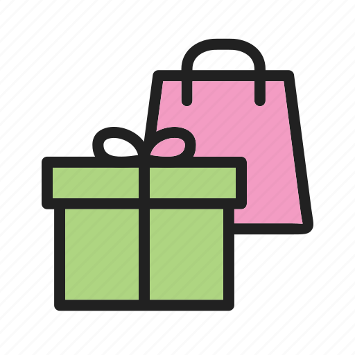 Box, cargo, decoration, flight, gift, presents, ribbon icon - Download on Iconfinder