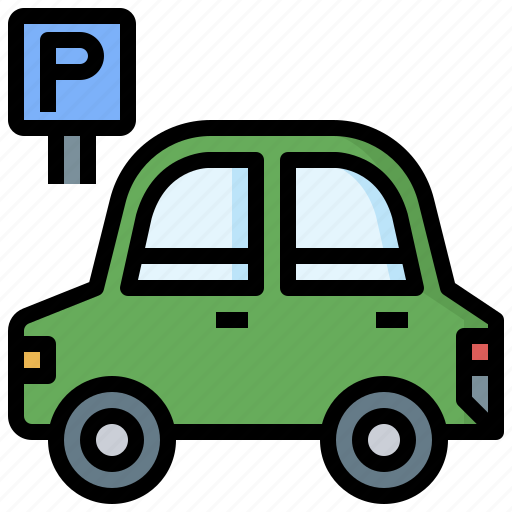 Car, cars, parking, parkings, signaling, transportation, vehicles icon - Download on Iconfinder