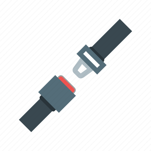 Airplane, belt, buckle, fasten, safe, seat, travel icon - Download on Iconfinder