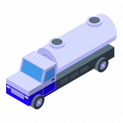 Airport, service, truck, isometric icon - Download on Iconfinder