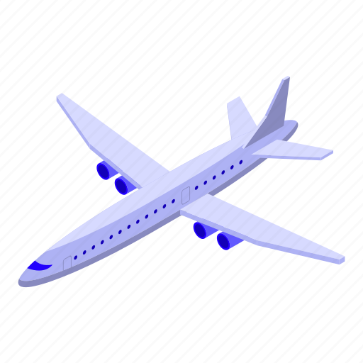 Airline, isometric, plane icon - Download on Iconfinder