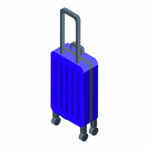 Airport, baggage, isometric icon - Download on Iconfinder