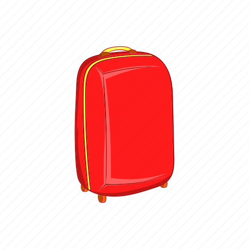 Briefcase, cartoon, journey, luggage, suitcase, tourism, trolley icon - Download on Iconfinder