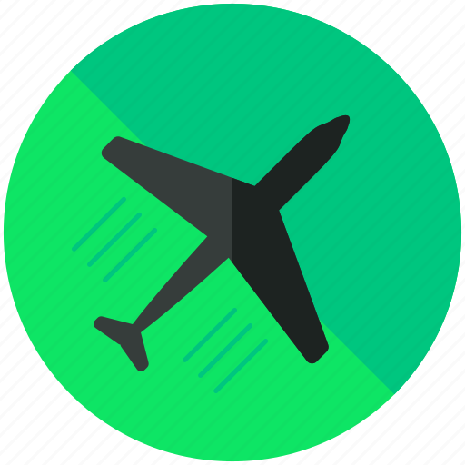 Aeroplane, airplane, airport, flight, sign, transportation, travel icon - Download on Iconfinder