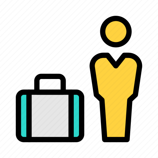 Briefcase, bag, airport, travel, luggage icon - Download on Iconfinder
