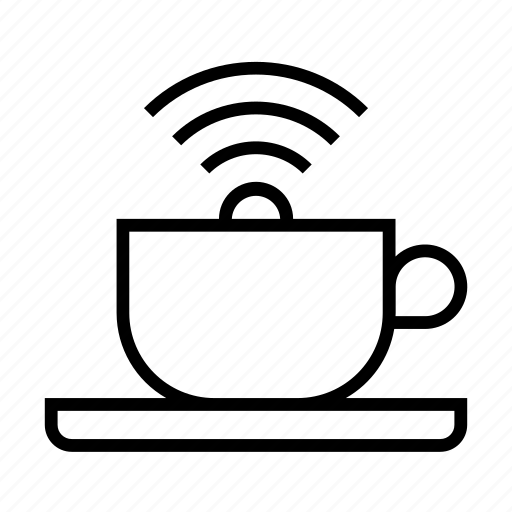 Cafe, coffee, cup, fi, wi, wifi icon - Download on Iconfinder