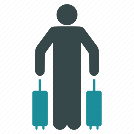Luggage, passenger, bag, baggage, case, travel, trip icon - Download on Iconfinder