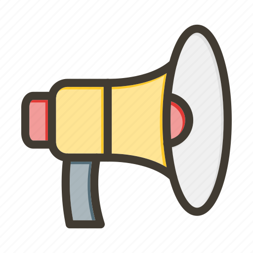 Announcement, megaphone, marketing, advertising, speaker icon - Download on Iconfinder