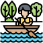 canoe, kayak, rowing, activity, leisure 