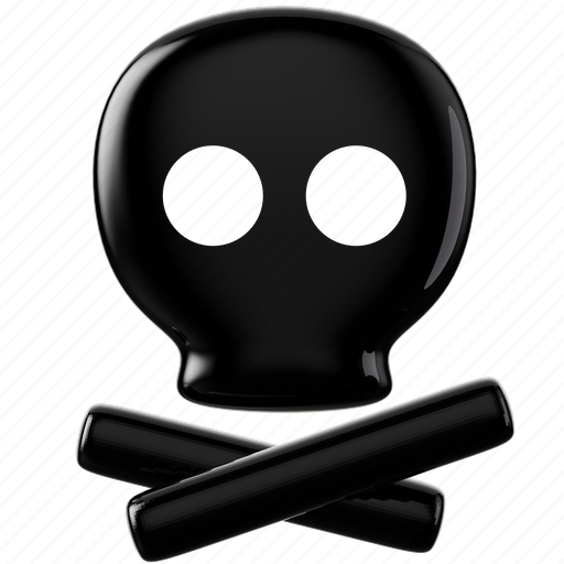 Skull and bones, skull, bones, danger, pirate, dangerous, horror icon - Download on Iconfinder